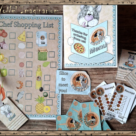 Pizza Role Play Kit – Printable Pizza Shop Set for Kids
