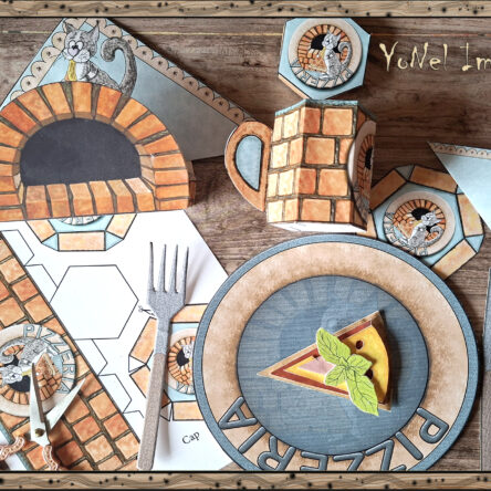 Pizza Tableware Set Printable – Creative Pizza Play Activity