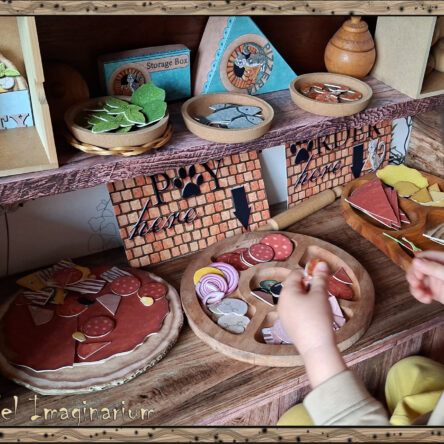 Printable Pizza Role Play for Kids – Build Your Own Pizzeria Game with Paper & Imagination